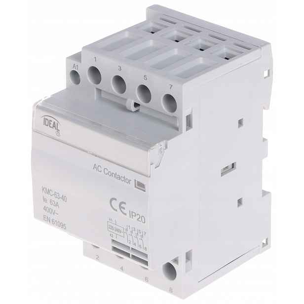 Modulární Stykač KMC-63-40 63A 400V Ac Ideal
