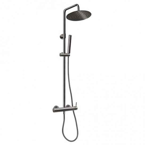 Novaservis Ferro Ciriculus sprchový systém s pákovou baterií gun metal NP85-BCK7UGM