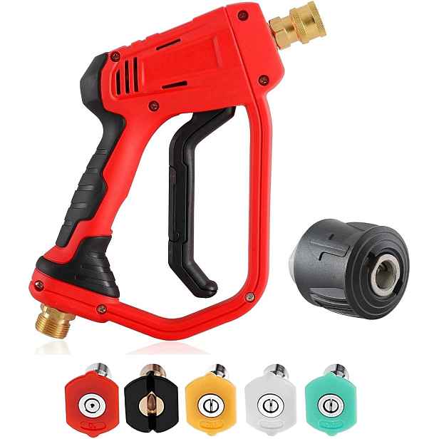 Pistole Vysokotlakého Čističe M22 14 MM 5 Čisticích Trysek