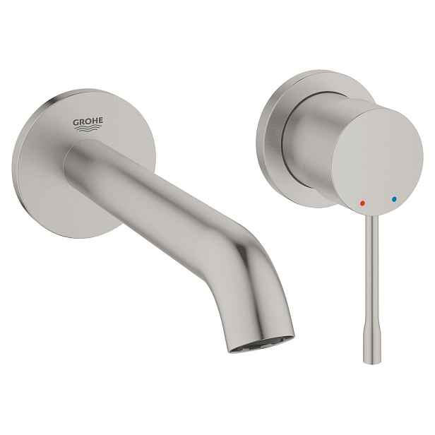 Baterie umyvadlová podomítková Grohe Essence 2 otvory, velikost M SuperSteel 29192DC1