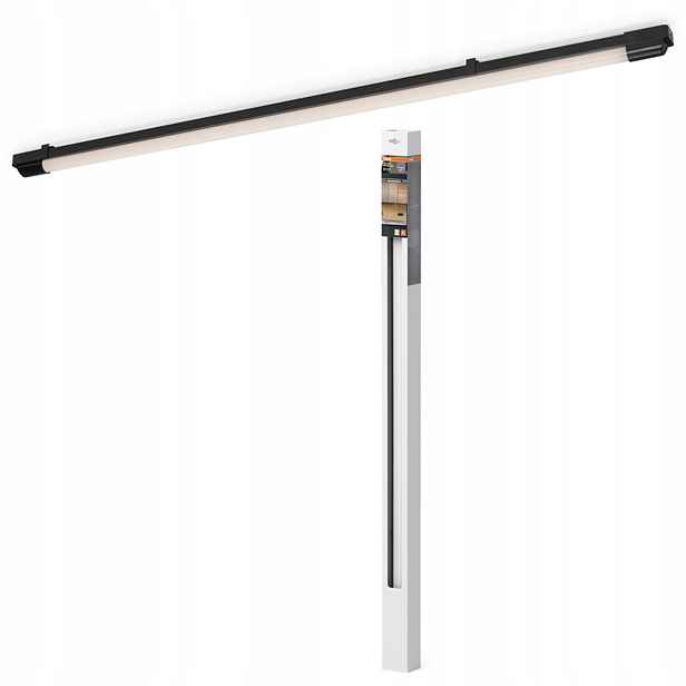 Lineární Led panelová lampa Nástěnný 24W 2880lm Cct Černá Batten Osram