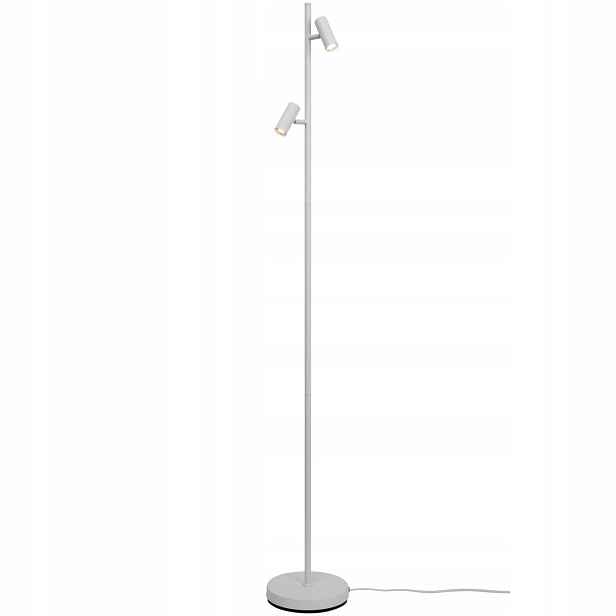Stojací lampa Omari Led Bílá 320lm 2700K Pohyblivý zdroj IP20 Obývací pokoj Nordlux