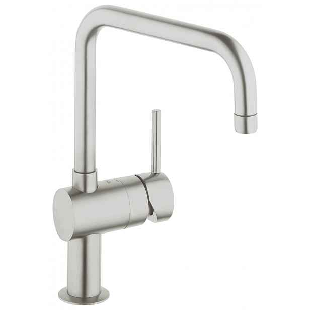 Dřezová baterie Grohe Minta s otočným raménkem supersteel 32488DC0