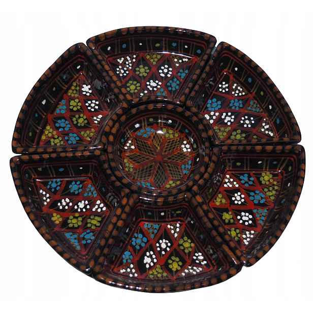 Kulatý Set pro Mezze Maroko Tunisko Libye Meze