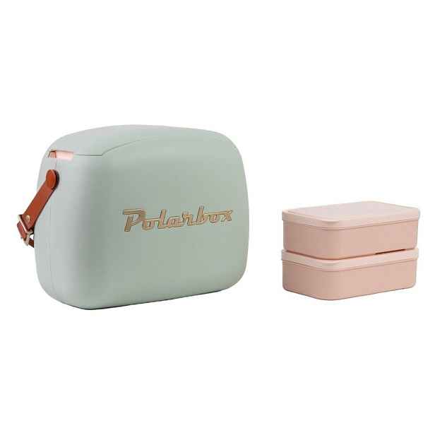 Chladicí box šedozelený 6 l Classic Gold – Polarbox