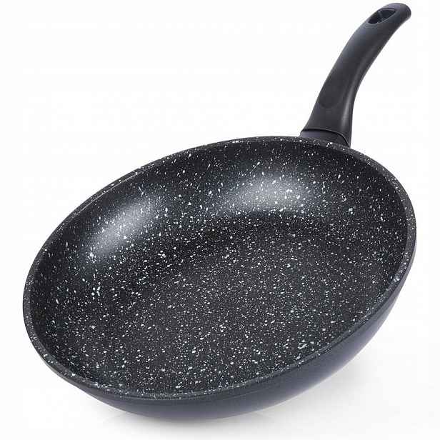 Granitová Pánev Grande 28 CM Na Indukci Vyrobená Z Hliníkového Odlitku