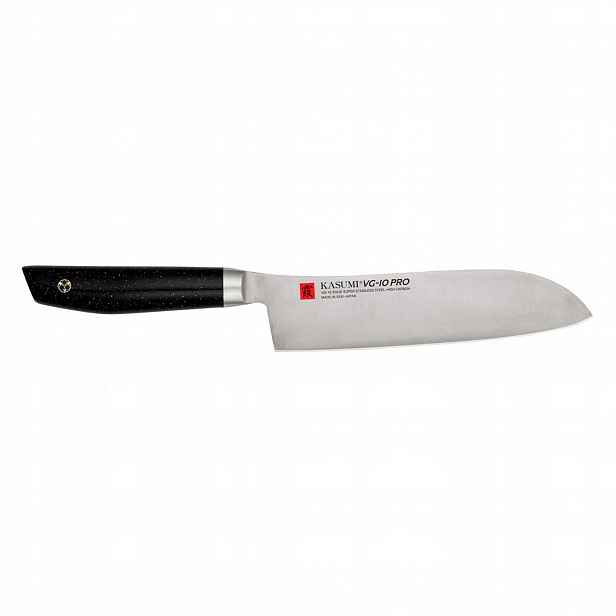 Nůž japonský Santoku kovaný, délka 18 cm VG-10 Pro Kasumi