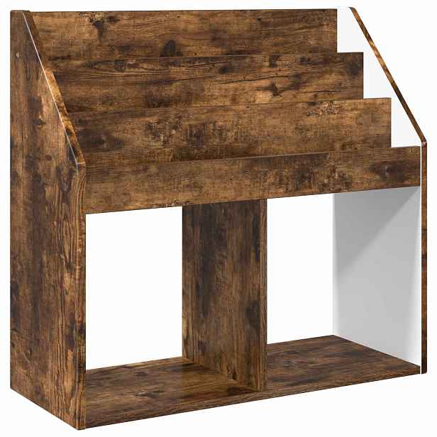 vidaXL Dětský regál Kouřový dub 72,5 x 29,5 x 69 cm Kompozitní dřevo
