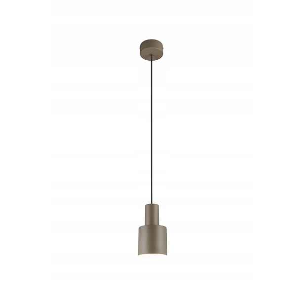 Trio závěsná lampa šedá elior 1xE27 10W minimalistická