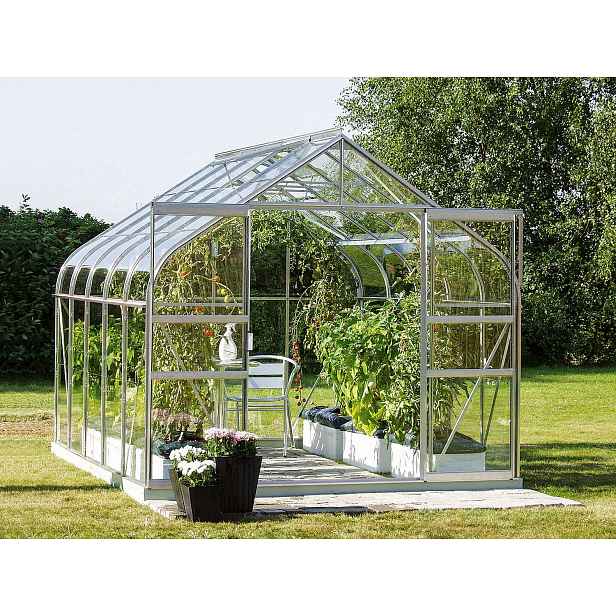 Vitavia Zahradní skleník Dione (hliník eloxovaný, 8,3 m²)