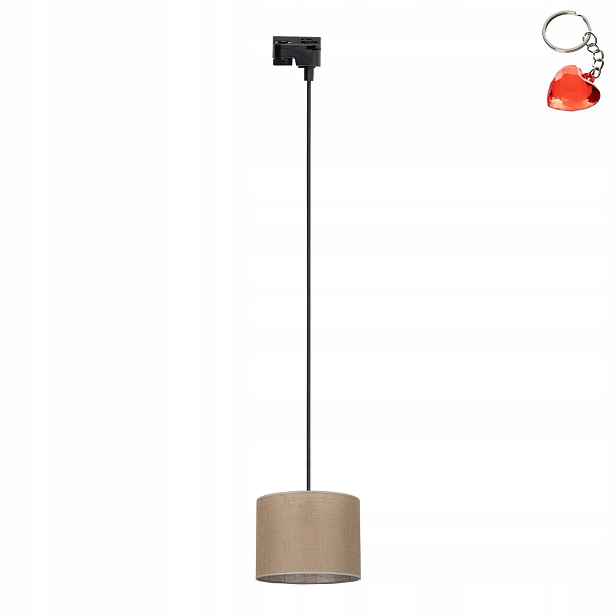 Závěsné stropní svítidlo Moderní Černá 1xE27 Kov Tk Lighting