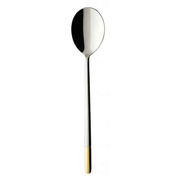 Villeroy & Boch Ella zlacená dezertní lžíce, 186 mm