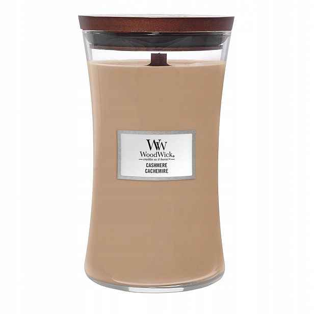 WoodWick Cashmere Velká vonná svíčka