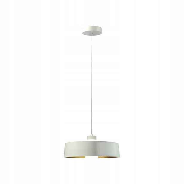 V-tac Závěsná Led lampa 7W bílá, 3000K, Ø34 cm, kovová