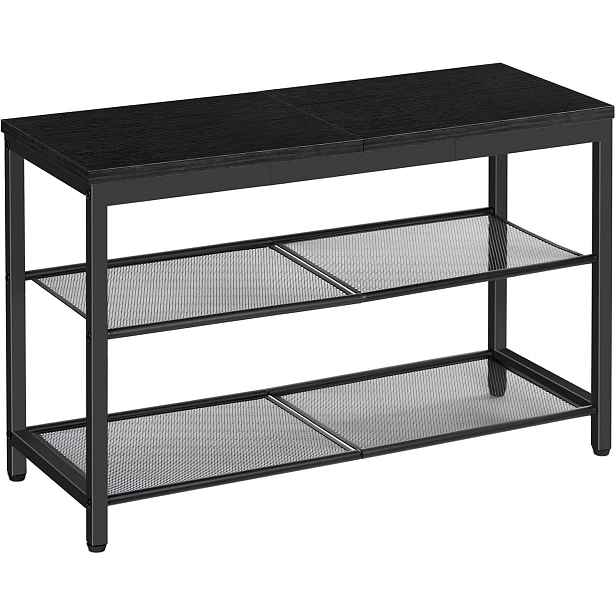 Botník s lavicí Vasagle Arvel 75 cm černý