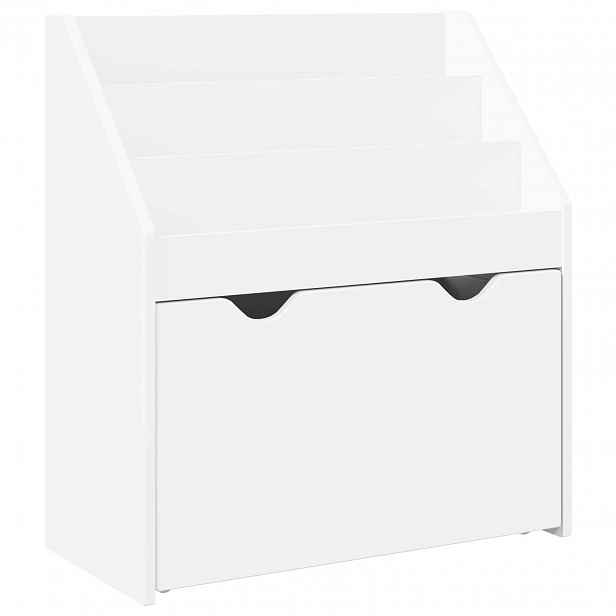 vidaXL Dětský regál Bílá 60 x 29,5 x 69 cm Kompozitní dřevo