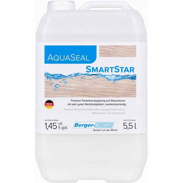 Berger-Seidle AquaSeal SmartStar Mat 5,5L vodní lak na parkety 2K
