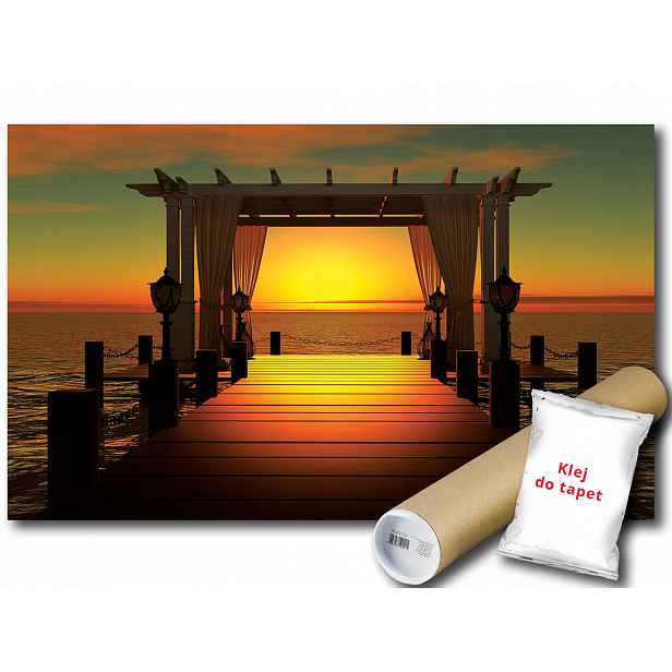 Fototapeta Západ Na Molo 7A F2XL 312x219 F420