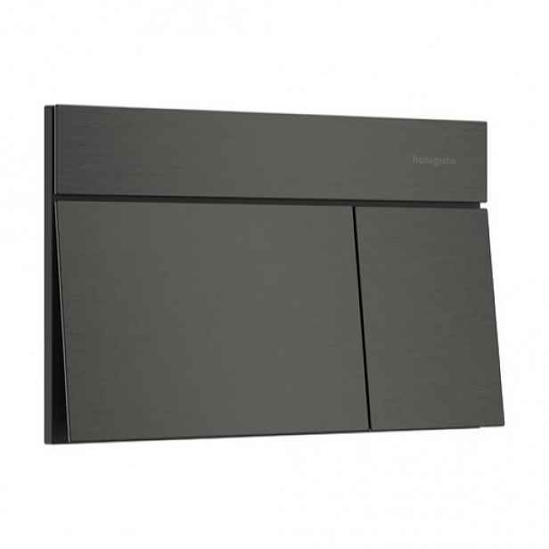 Hansgrohe iFrame Element E ovládací tlačítko kov kartáčovaný černý chrom mat 66003340