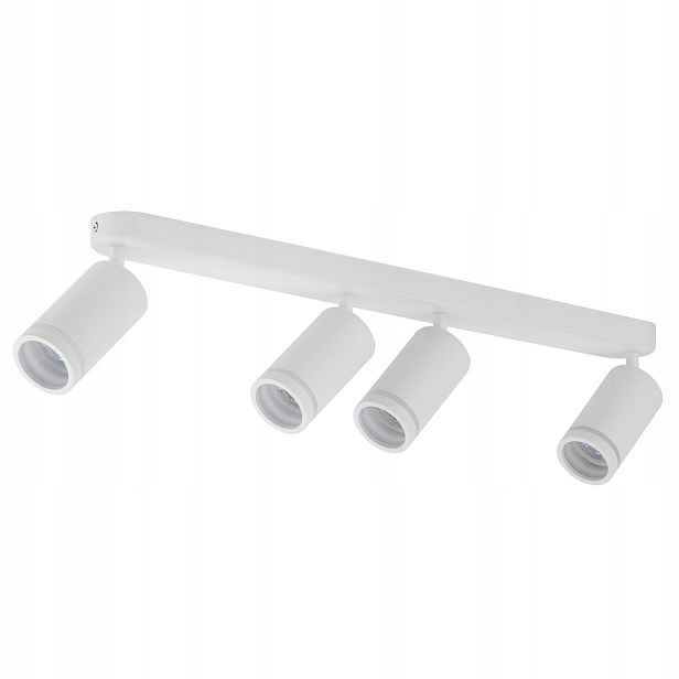 Spot Stropní reflektor Bílý Jet Pohyblivý Zdroj 4xGU10 Kov Tk Lighting
