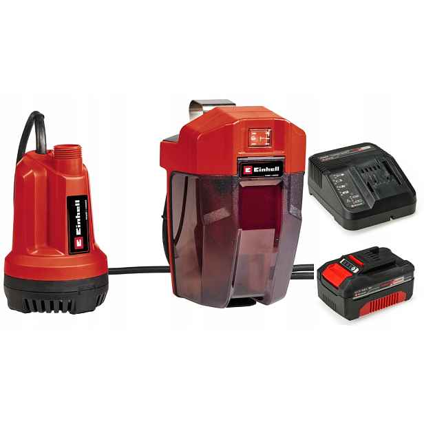 Einhell Ponorné Čerpadlo Na Vodu Ge-sp 18 4181500 Sada Akumulátor 4,0AH