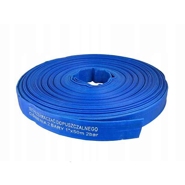 Pvc hadice 1" 50 m (modrá-smellová) 2 Bary
