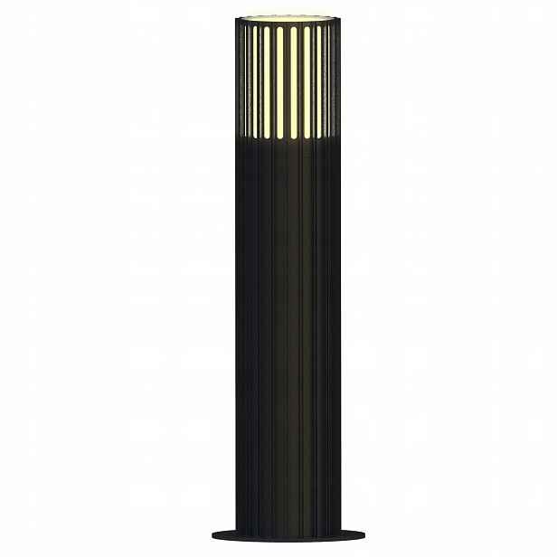 Venkovní lampa Kuusamo osvětlovací sloupek Kussamo Goldlux E27 44 cm černá