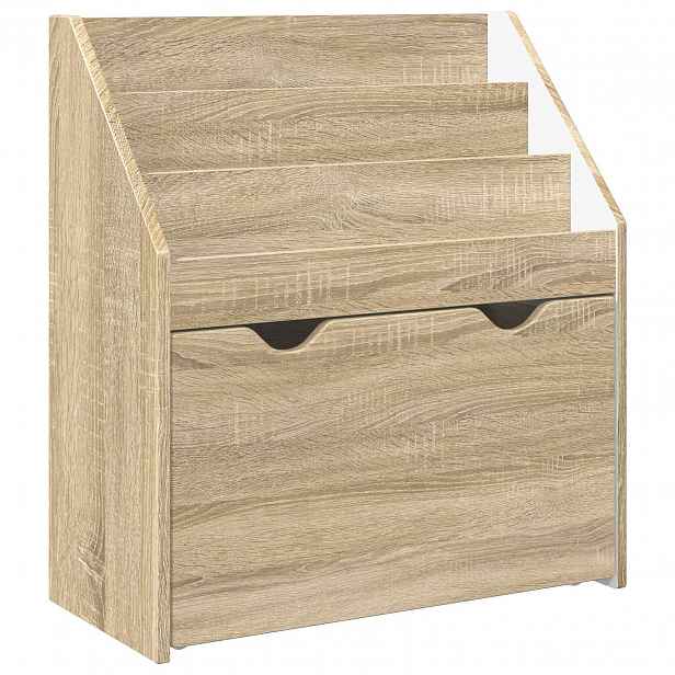 vidaXL Dětský regál Sonoma dub 60 x 29,5 x 69 cm Kompozitní dřevo