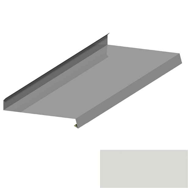 Oplechování římsy RS312A SP 25 RAL 9002 šedobílá