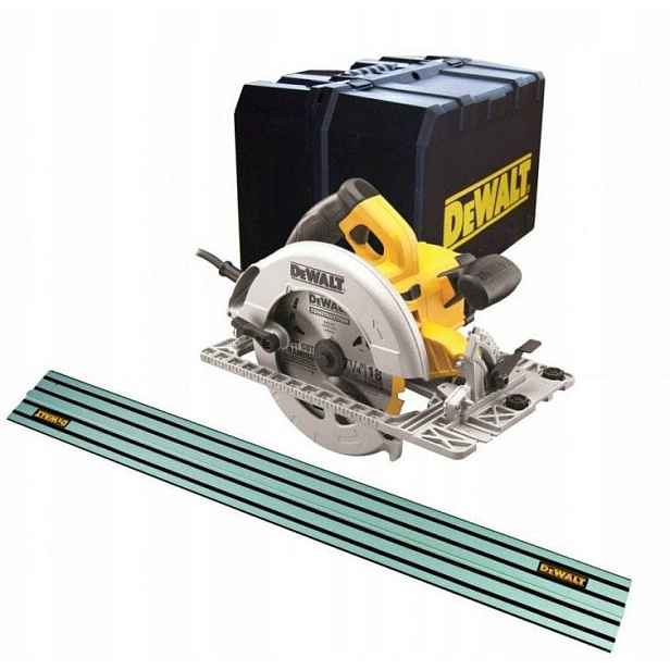 DeWalt DWE576K Kotoučová pila 190/30 mm 1600 W lišta DWS5022
