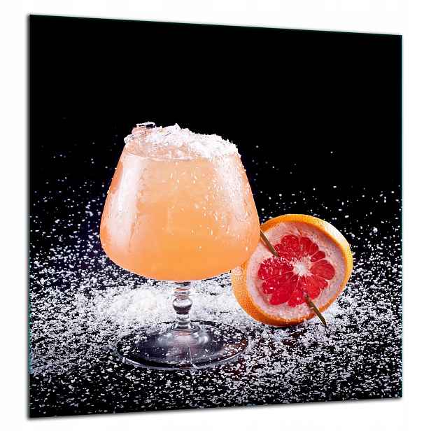 Skleněná Ochranná Deska Panel Lepidlo 60x65 Drink