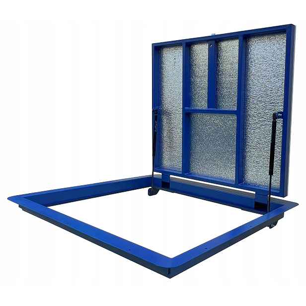 Poklop do sklepa Podlahový poklop 60 x 60 cm Hermetický zápachotěsný Termo