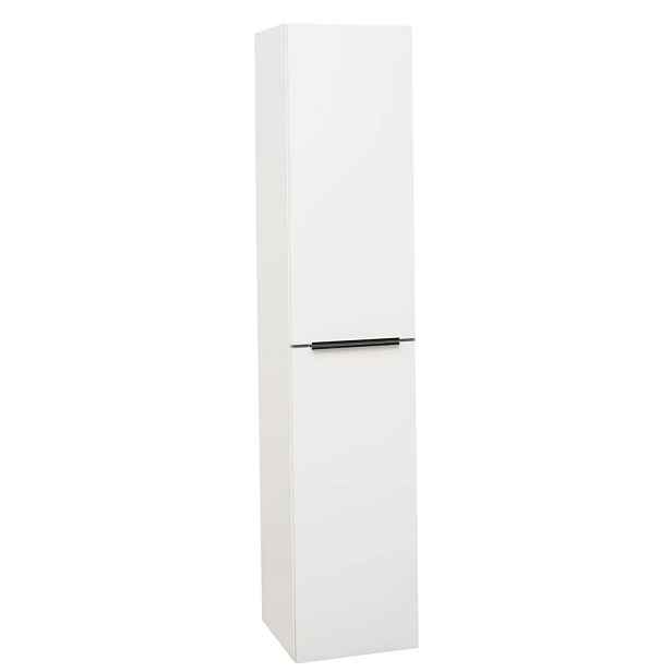 Skříňka vysoká EBS Nevio 350×1 700×385 mm bílá lesk NEVIOV35B