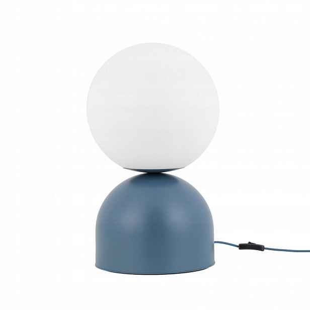 Stolní lampa Miki Moderní modrá 52 cm E27 do ložnice Tk Lighting