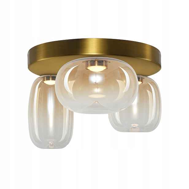 Stropní svítidlo Milagro Vaso Amber ML1414 Stropní Svítidlo 12W Led 1131lm 3000K Zlatá
