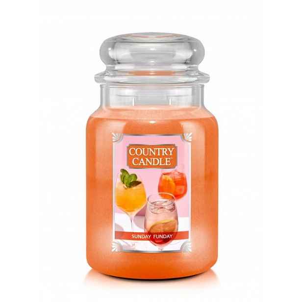 Velká svíčka Country Candle Sunday Funday 452 g
