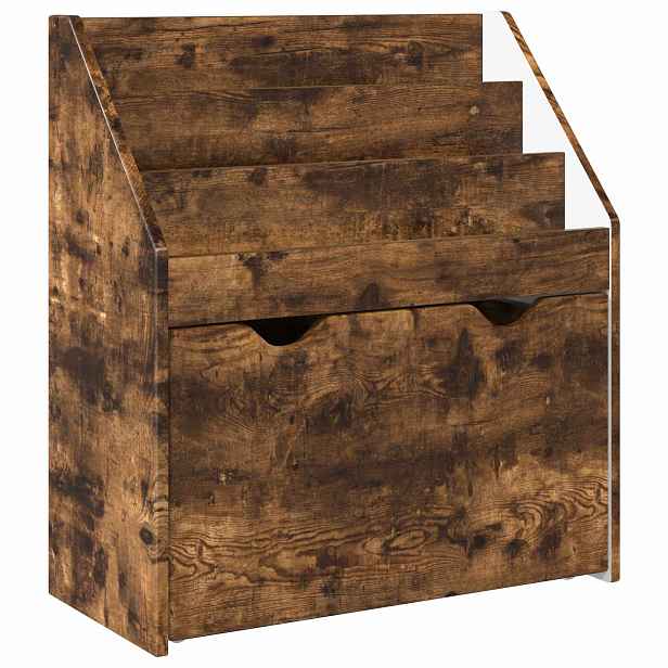 vidaXL Dětský regál Kouřový dub 60 x 29,5 x 69 cm Kompozitní dřevo