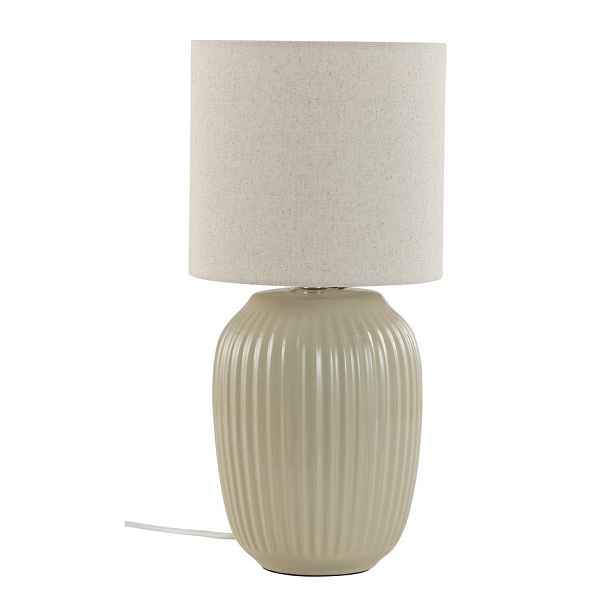 Béžová keramická stolní lampa (výška 41,5 cm) Karlsson – Jotex