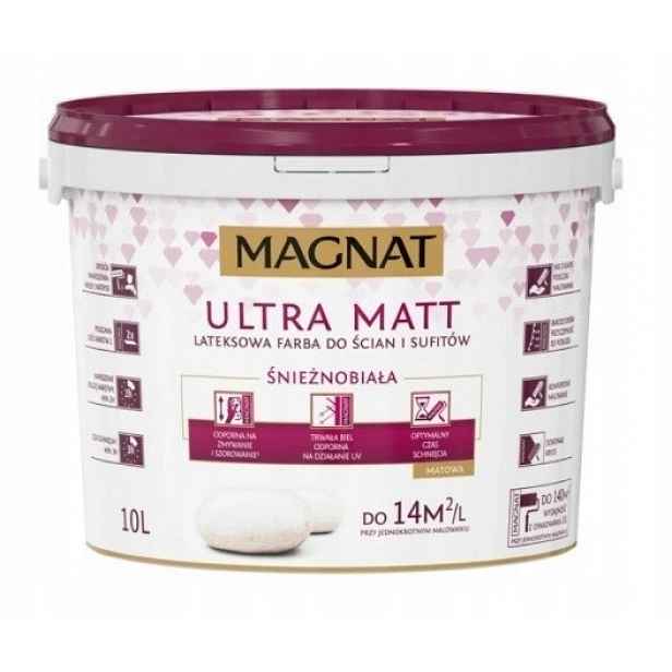 Magnat Ultra Matt Barva 10 l Sněhově Bílá