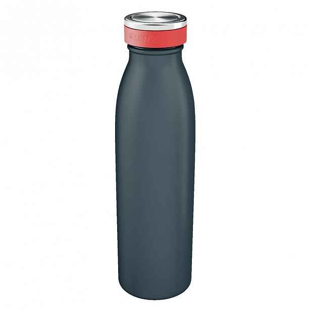 Šedá láhev na vodu Leitz Cosy, objem 0,5 l