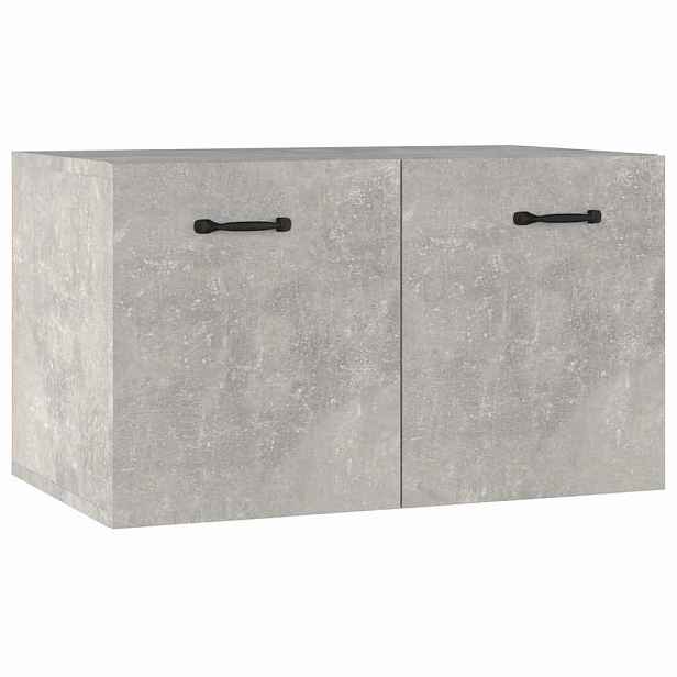 vidaXL Nástěnná skříňka betonově šedá 60x36,5x35 cm kompozitní dřevo