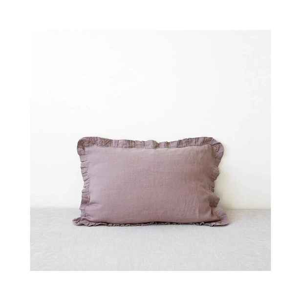 Lněný povlak na polštář 65x65 cm Ashes of Roses – Linen Tales