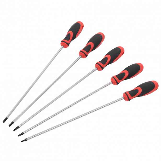 vidaXL 5dílný set šroubováků torx 300 mm
