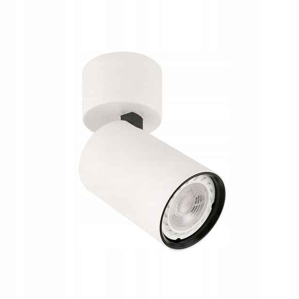 Italux Laconi Led nástěnná a stropní lampa GU10 Bílo-černá 35W