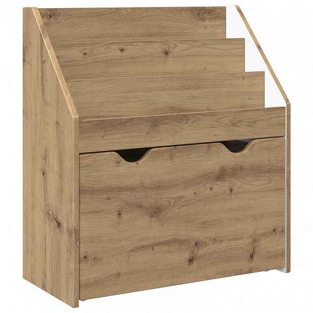 vidaXL Dětský regál Artisanový dub 60 x 29,5 x 69 cm Kompozitní dřevo