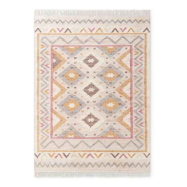 Krémový ručně tkaný jutový koberec 160x230 cm Roya Imani – Elle Decoration