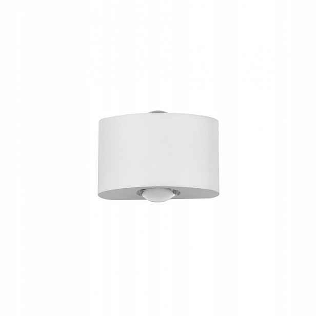 Lampa Nástěnné Svítidlo Bílé Kov Led IP54 Fasádní osvětlení Gilberto Italux