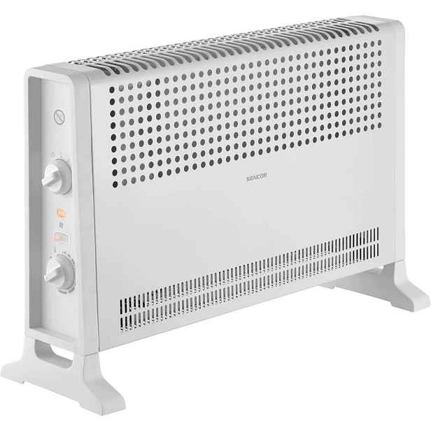 Teplovzdušný konvektor s ventilátorem Sencor Scf 2021WH