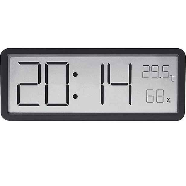 Hodiny Digitální Digitální LCD stojící nástěnný vlhkoměr s teploměrem Usb