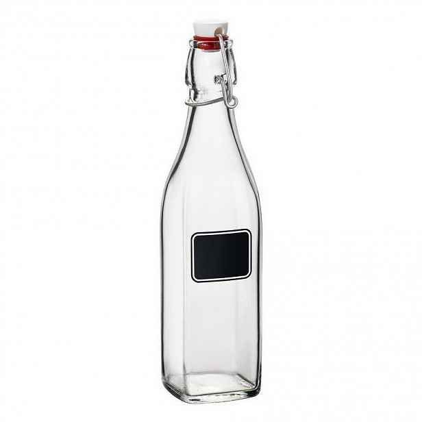 Florina Skleněná láhev s clip uzávěrem Swing, 500 ml